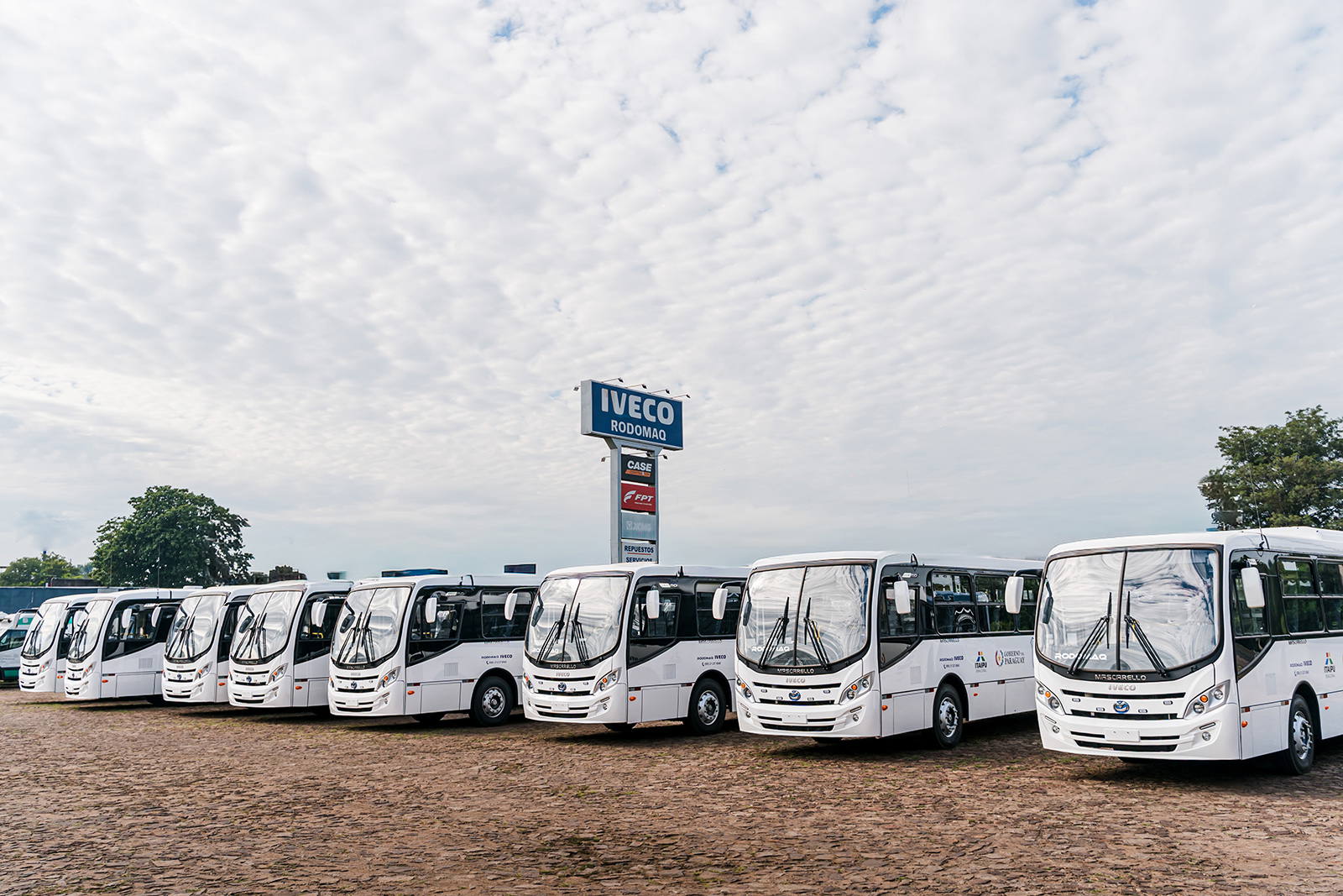 Mascarello karosszériás Iveco autóbuszokkal erősít a paraguayi rendőrség