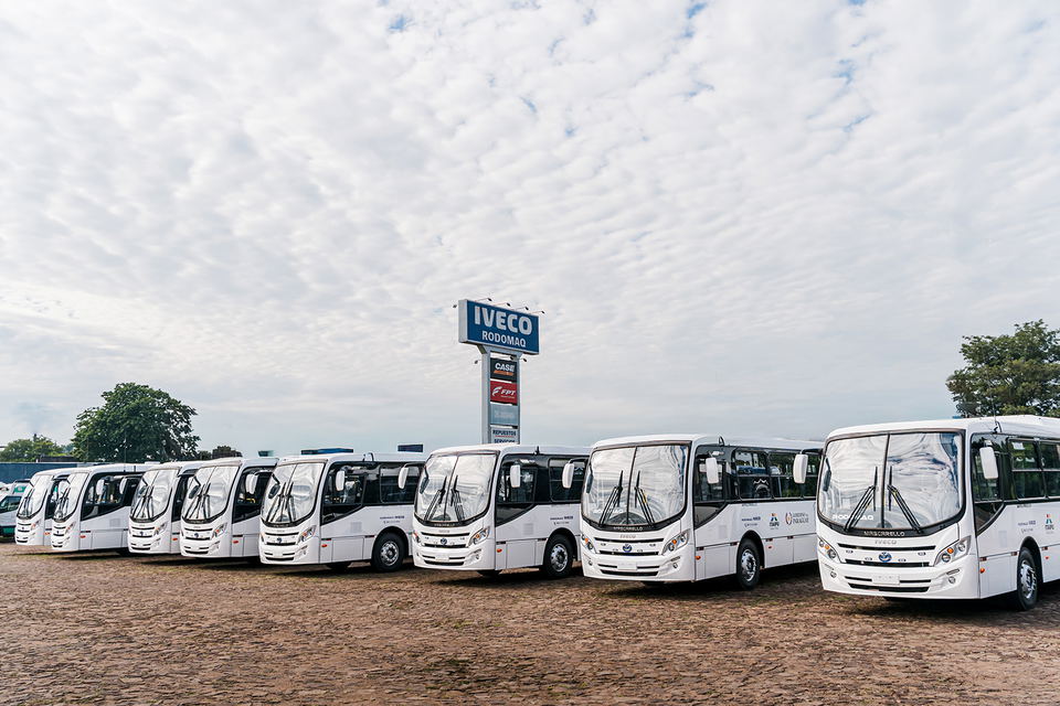 Mascarello karosszériás Iveco autóbuszokkal erősít a paraguayi rendőrség