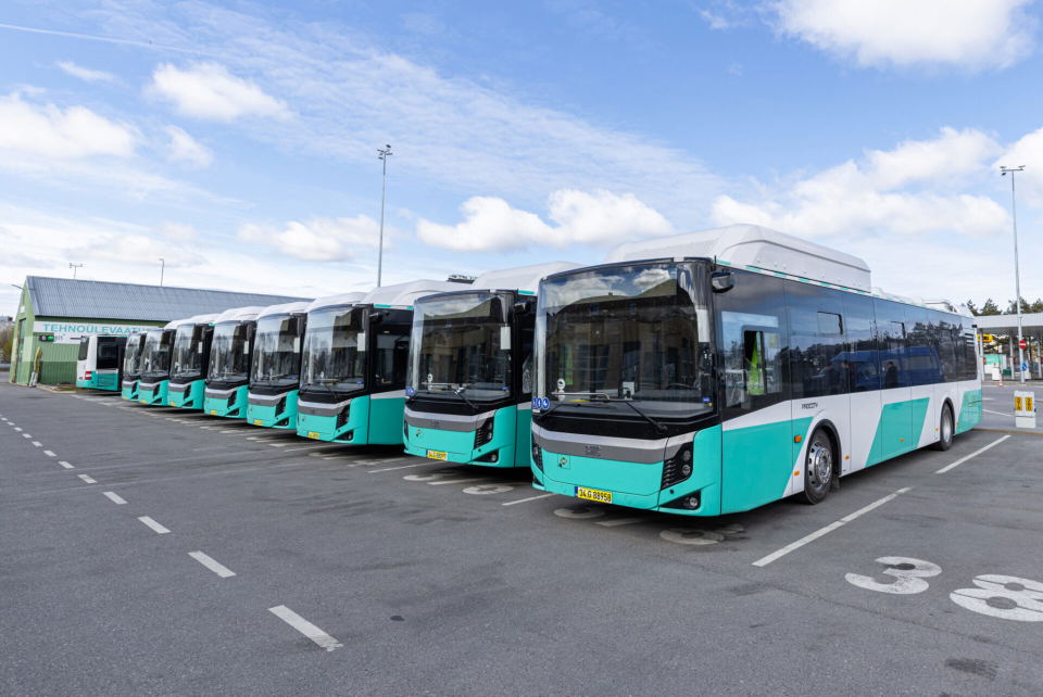 Harminc új gázüzemű BMC autóbusszal gyarapodott Tallinn járműállománya