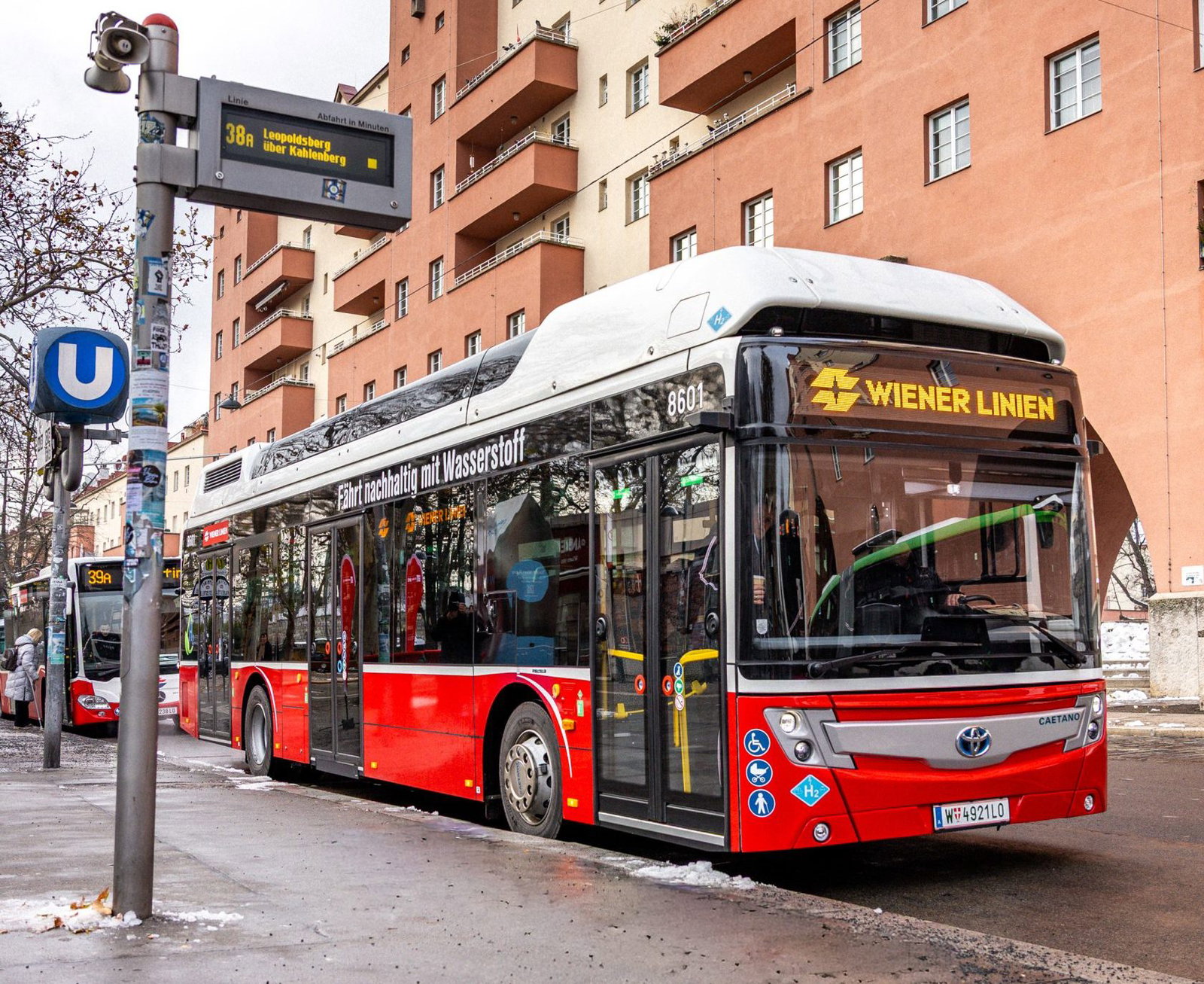 Nem alakult jól Bécs Caetano hidrogénbusz-flottájának indulása