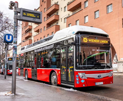 Nem alakult jól Bécs Caetano hidrogénbusz-flottájának indulása