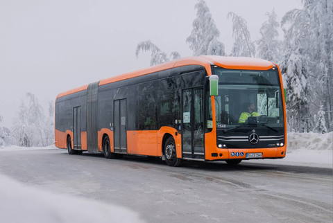 Sarkvidéki próbán az NMC4: extrém hidegben is tesztelte új akkutechnológiáját a Daimler Buses