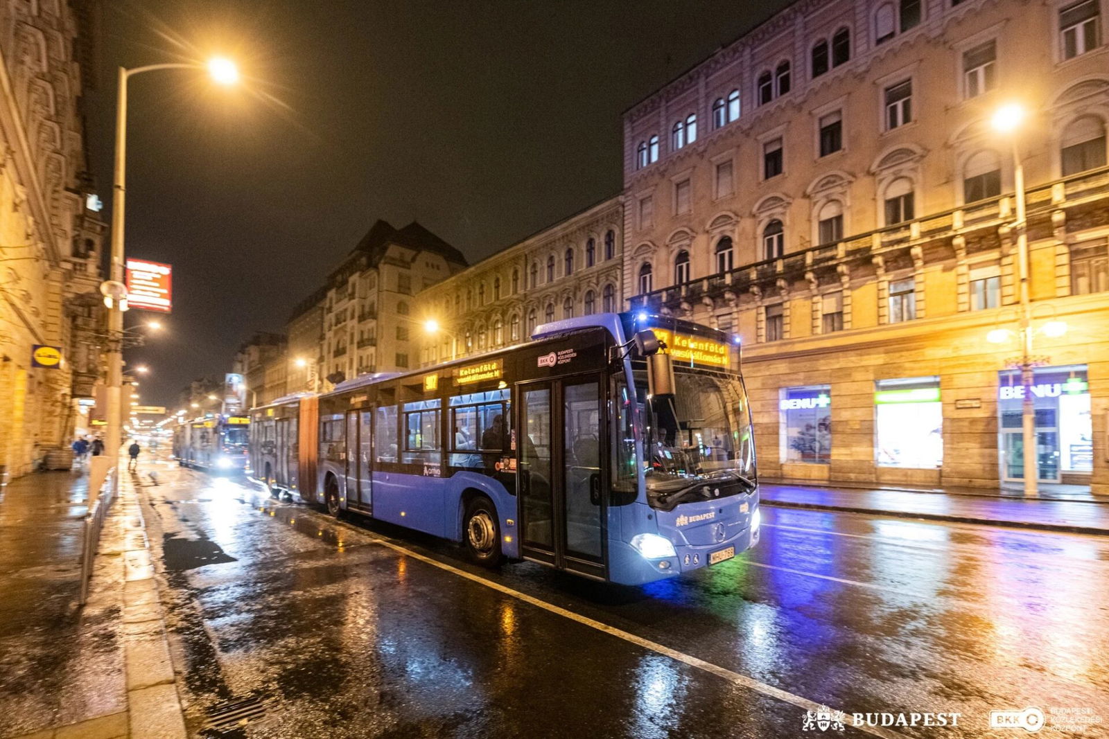 BKK: szerdától jelentősen átalakul az éjszakai közösségi közlekedés Budapesten és környékén