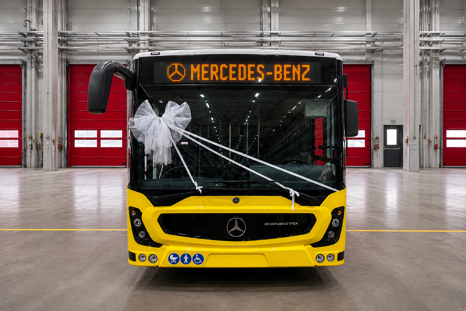 Elkészült az első Otokar-gyártású Mercedes-Benz Conecto