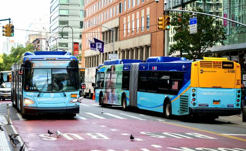 New York történelmi fejlesztési programmal ad új lendületet a buszközlekedésnek