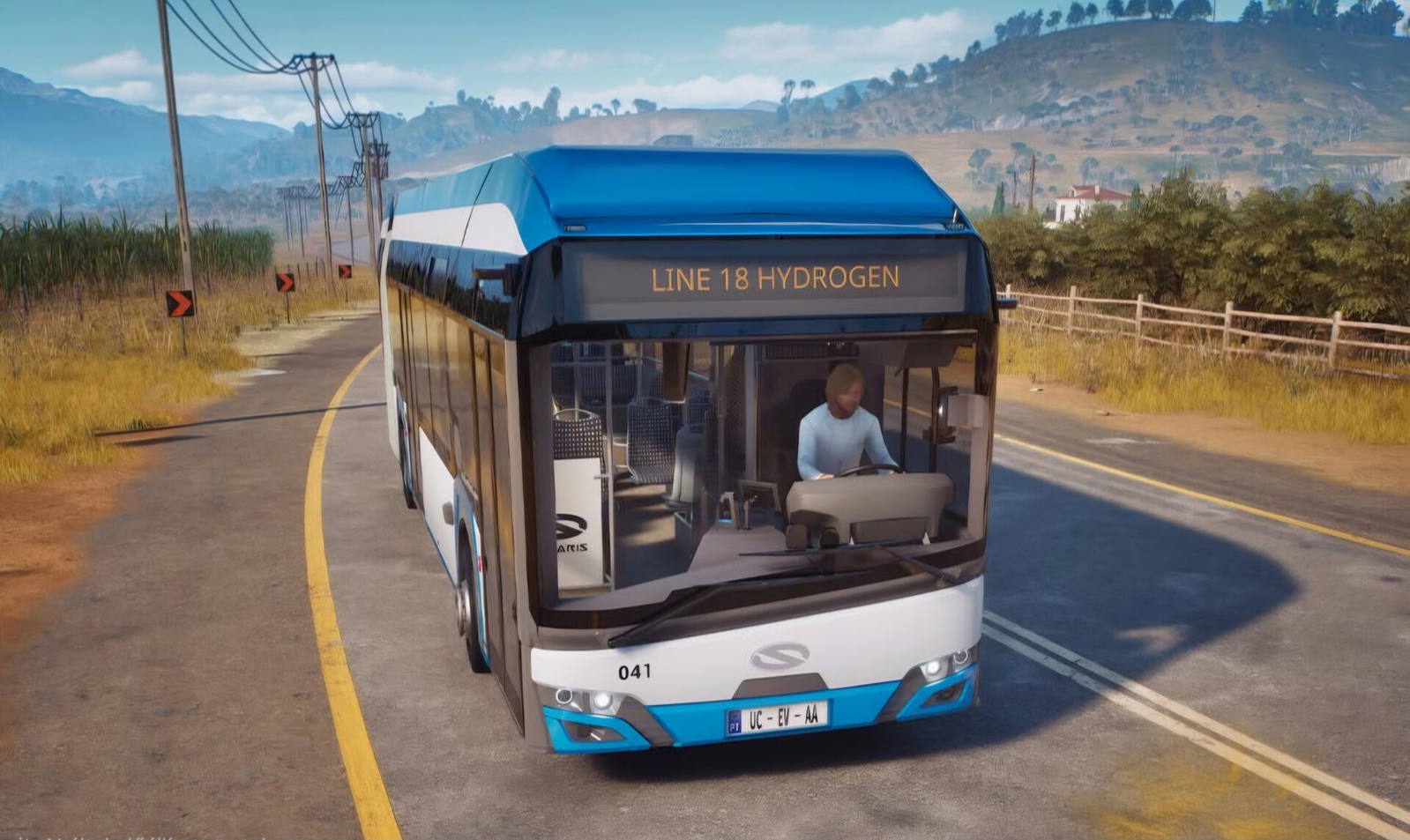 More than 45 licensed buses await players in Bus Simulator 27