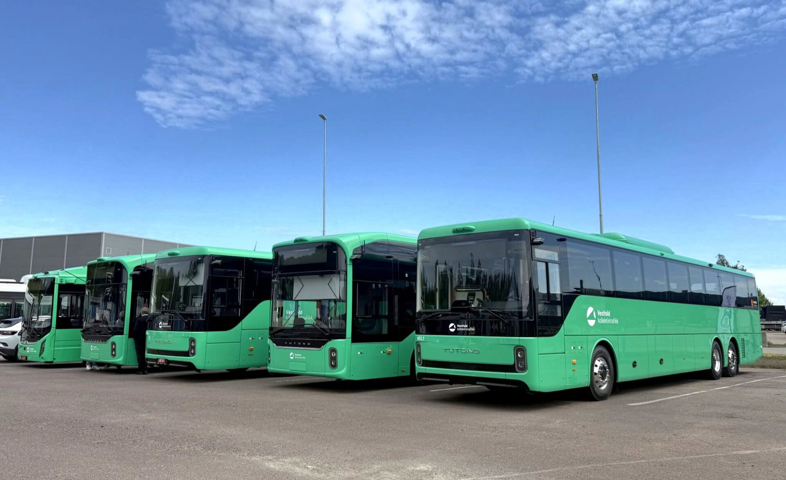 Hundreds of Yutong electric buses enter service in Norway