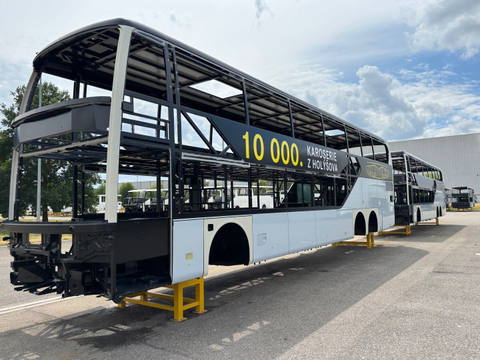 The ten-thousandth bus body has been completed at Daimler Buses’ Czech plant