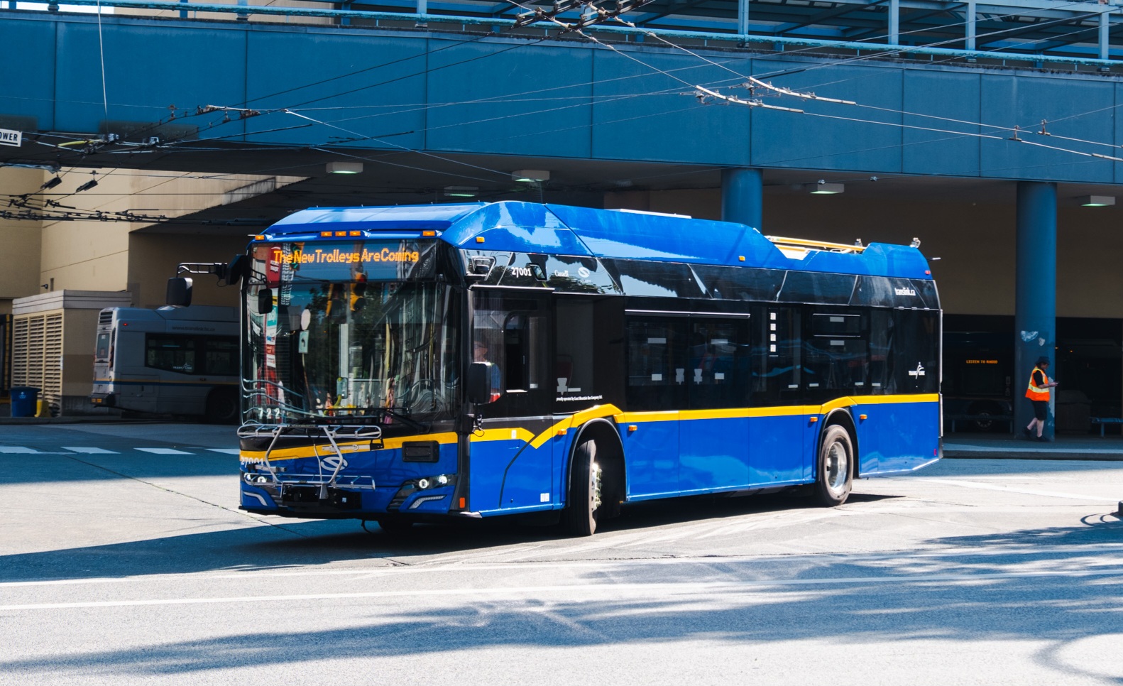 Vancouver’s first European trolleybus could enter service in September