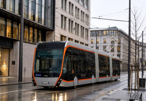 Eldőlt a linzi duplacsuklós trolibusztender –a Hess lehet a titokzatos nyertes