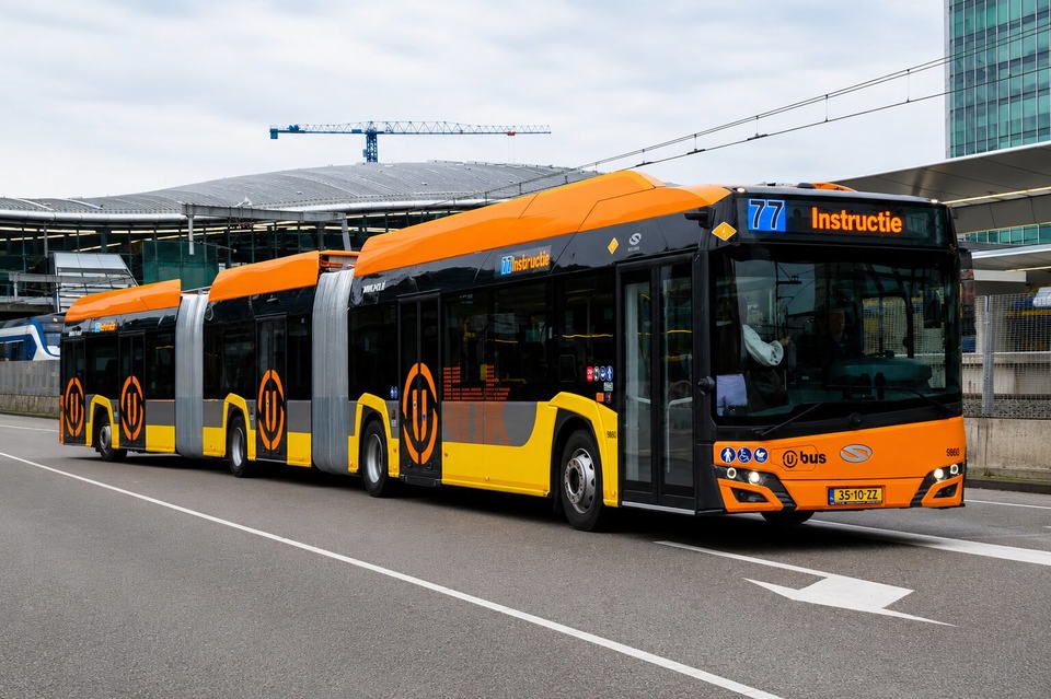 Duplacsuklós Solaris villanybuszokra épít Utrecht legforgalmasabb buszvonala