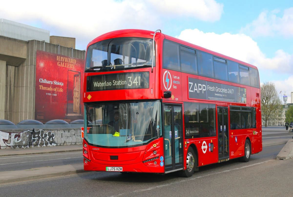 Újabb 72 darab MCV karosszériás Volvo BZL Electric villanybusszal bővült a londoni járműpark