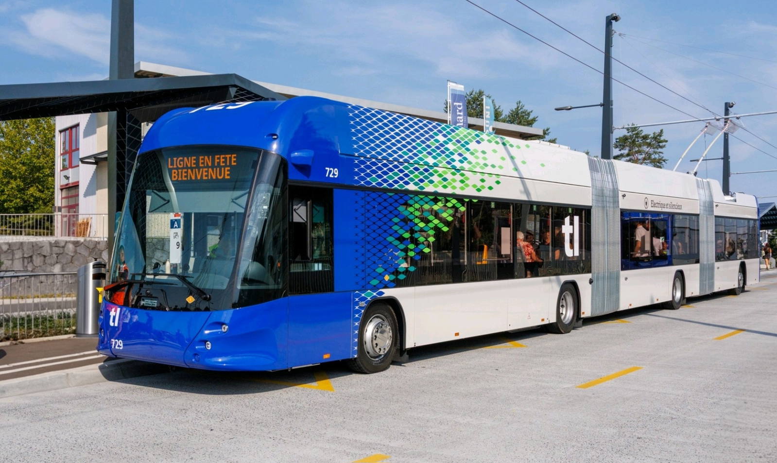 Új Hessek és újabb vonalszakasz Lausanne trolibuszhálózatán