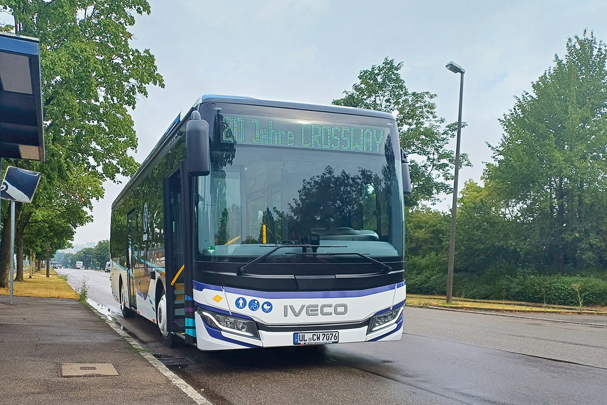 Több mint 500 kilométert tett meg egy feltöltéssel egy Iveco Crossway Low Entry ELEC tesztbusz