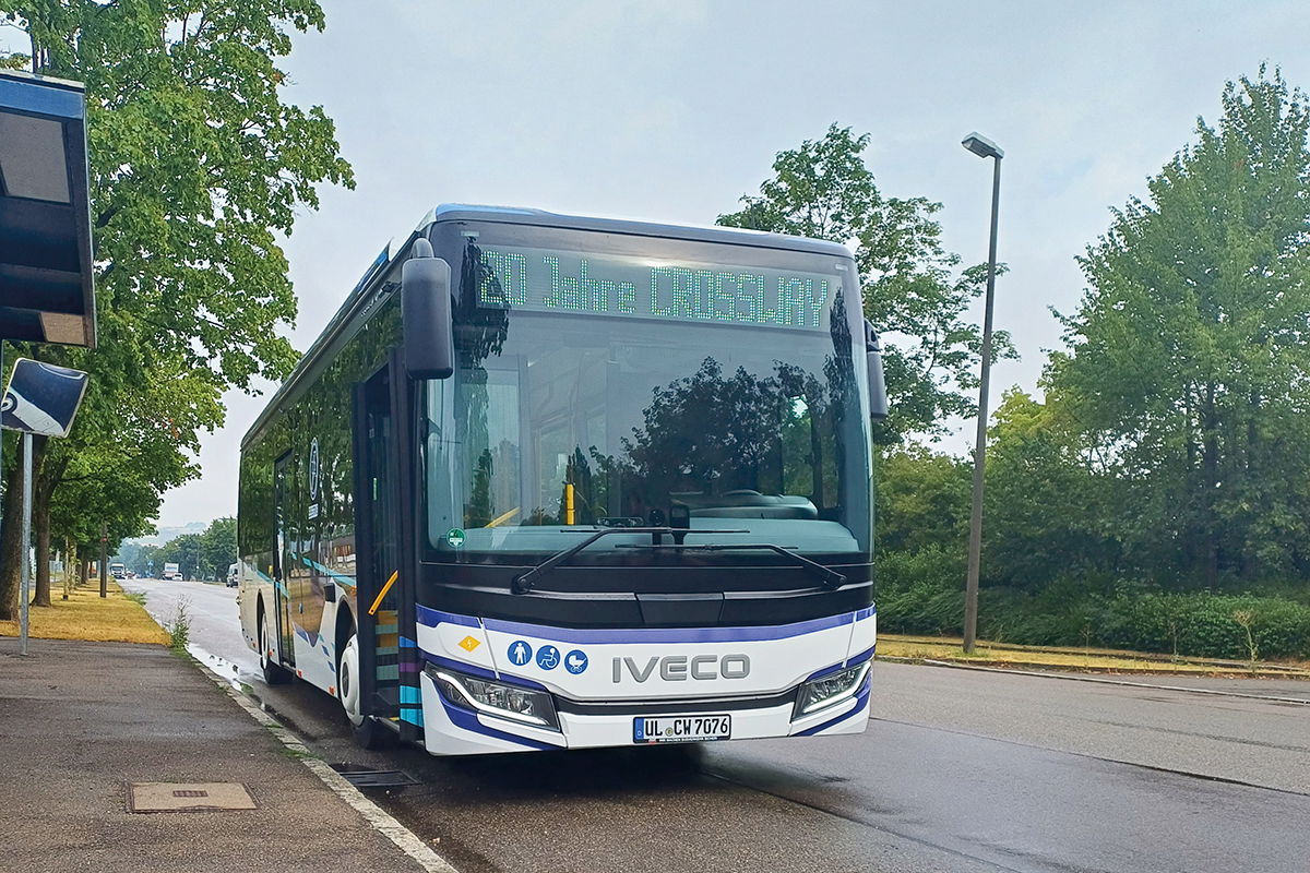 Több mint 500 kilométert tett meg egy feltöltéssel egy Iveco Crossway Low Entry ELEC tesztbusz