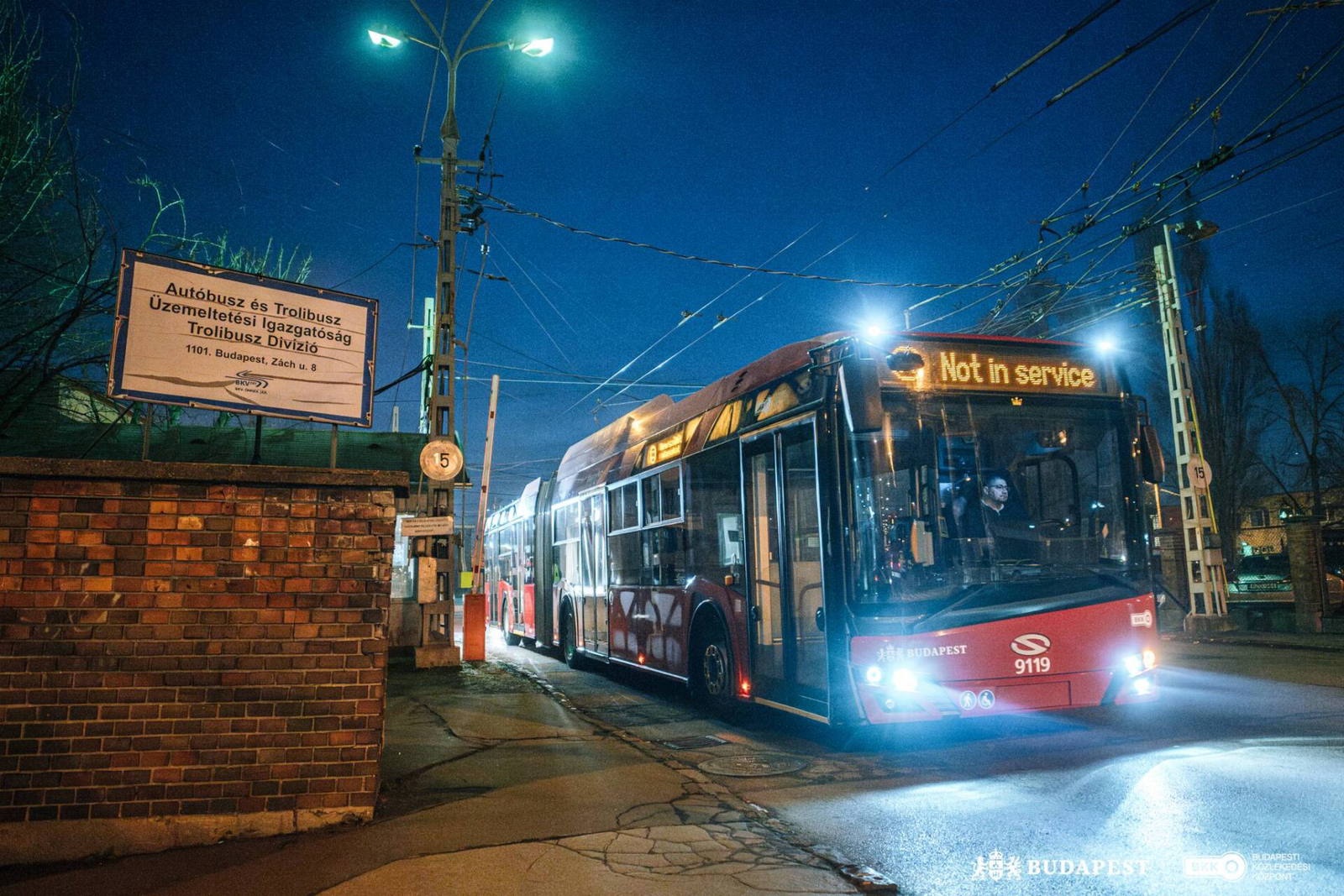 Korszerűsítené a BKK a Zách utcai trolibusztelepet