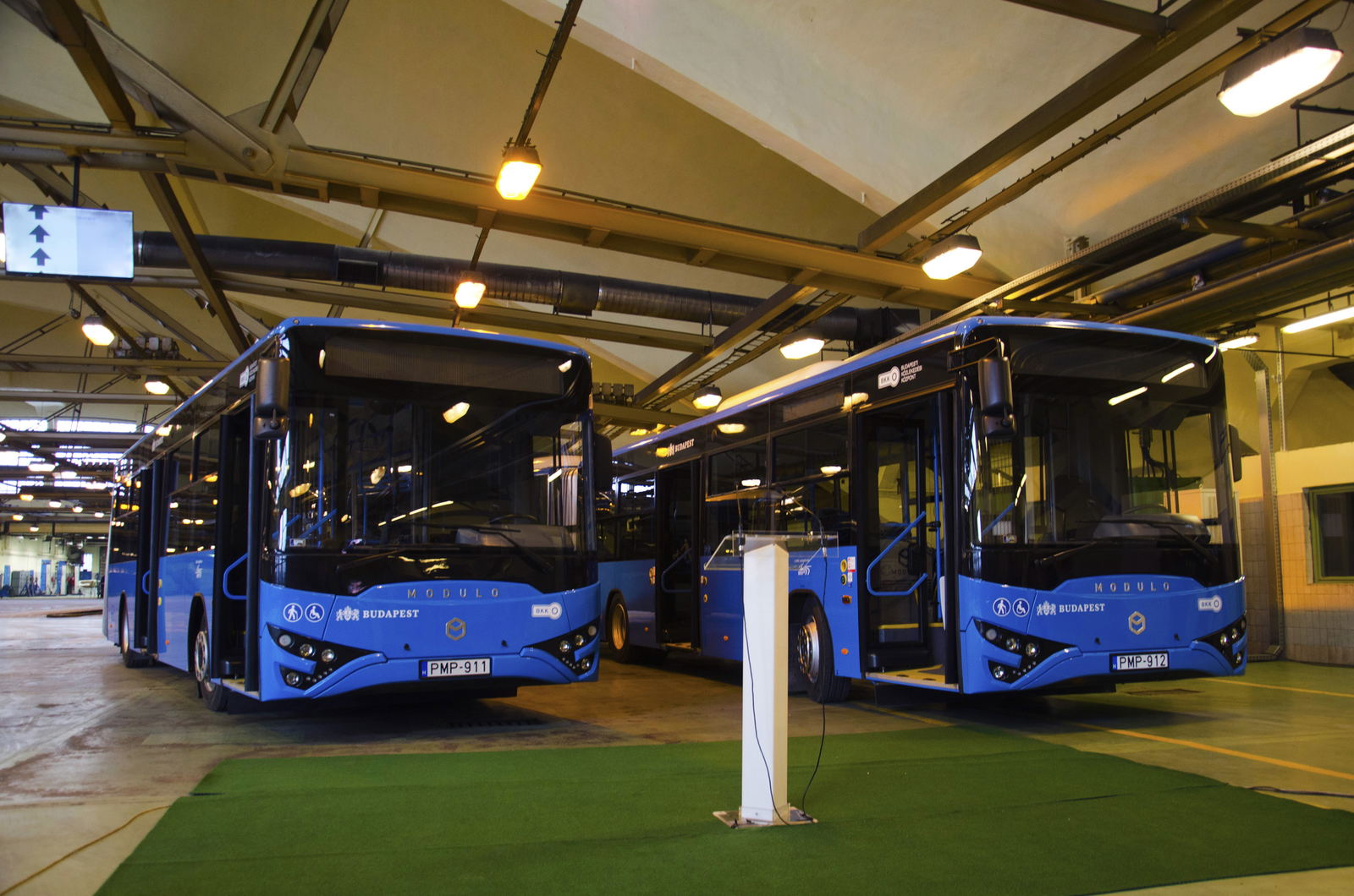 Bemutatkozott az első két új Modulo M168 D Kelenföldön