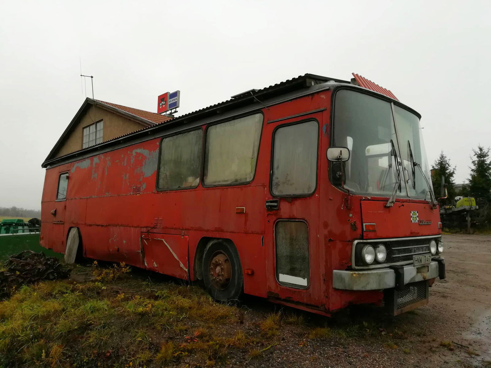Ismerős "szempár" - Ikarus 661 Svédországban