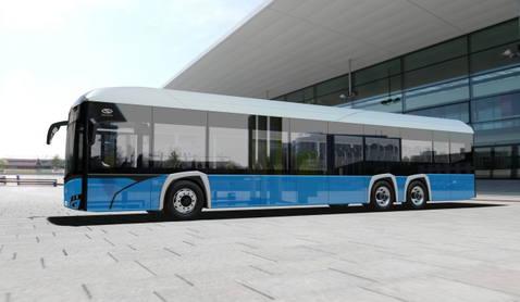 Villanybuszként tér vissza a háromtengelyes Solaris Urbino 15