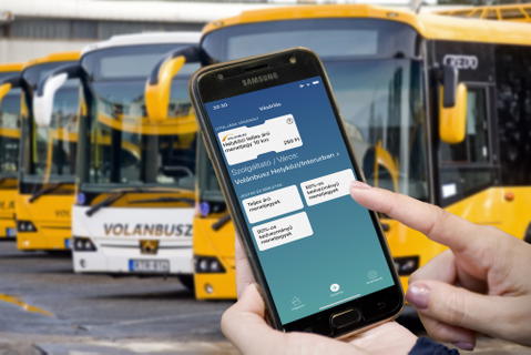 Koronavírus: közlekedési mobiljeggyel vehetők igénybe a Volánbusz járatai