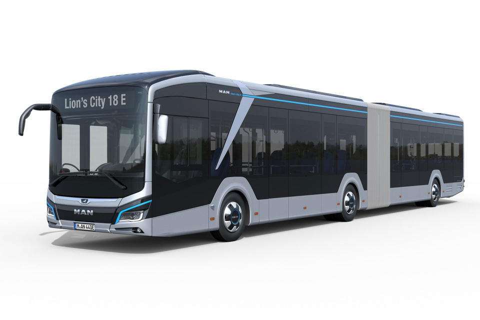 Megjött a falkavezér: bemutatkozik az MAN csuklós villanybusza