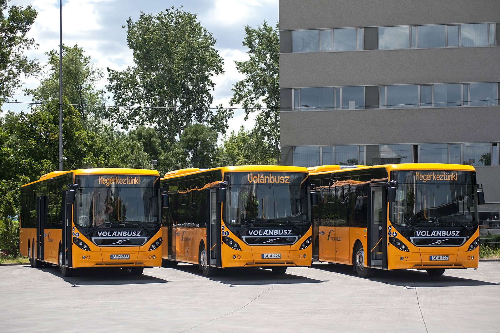 Folytatódnak a járműbeszerzések a Volánbusznál