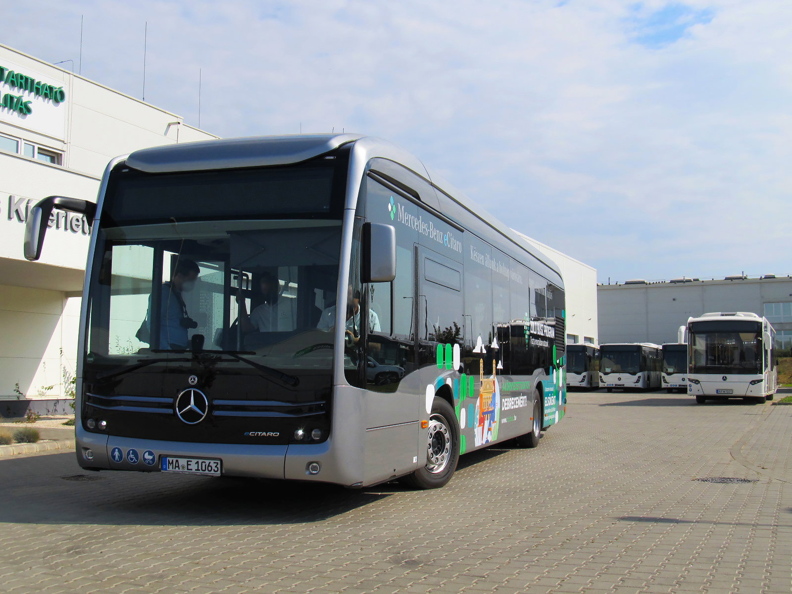 A zöld út elején - Mercedes-Benz eCitaro menetpróba