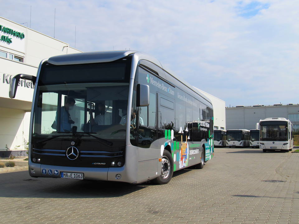 A zöld út elején - Mercedes-Benz eCitaro menetpróba