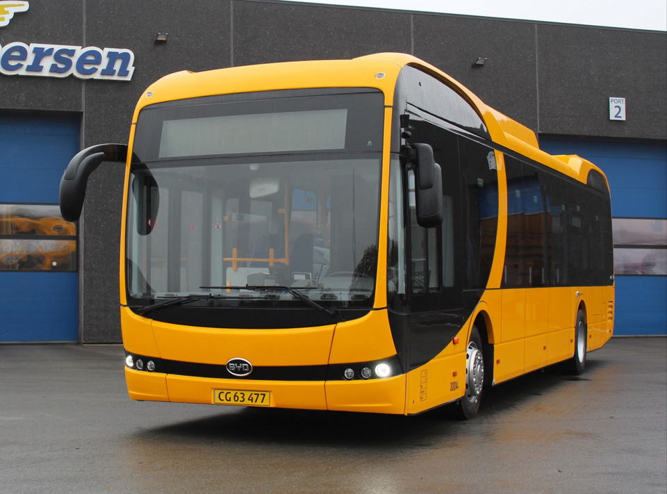 A BYD nyerte a komáromi egydarabos villanybusz-tendert