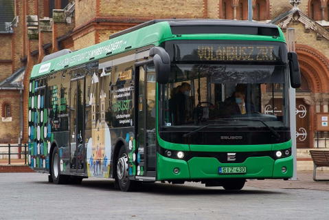 Nyíregyházán is elindult a Zöld Busz Mintaprojekt