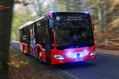 Mentéssegítő autóbusz készült a Mercedes-Benz Citaro LE Ü alapjain