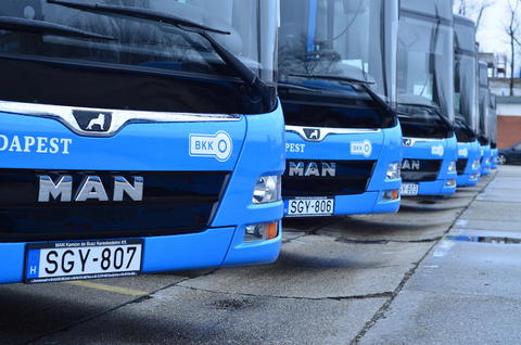 Vasárnaptól 20 új MAN Lion's City-vel bővül a fővárosi autóbusz-állomány