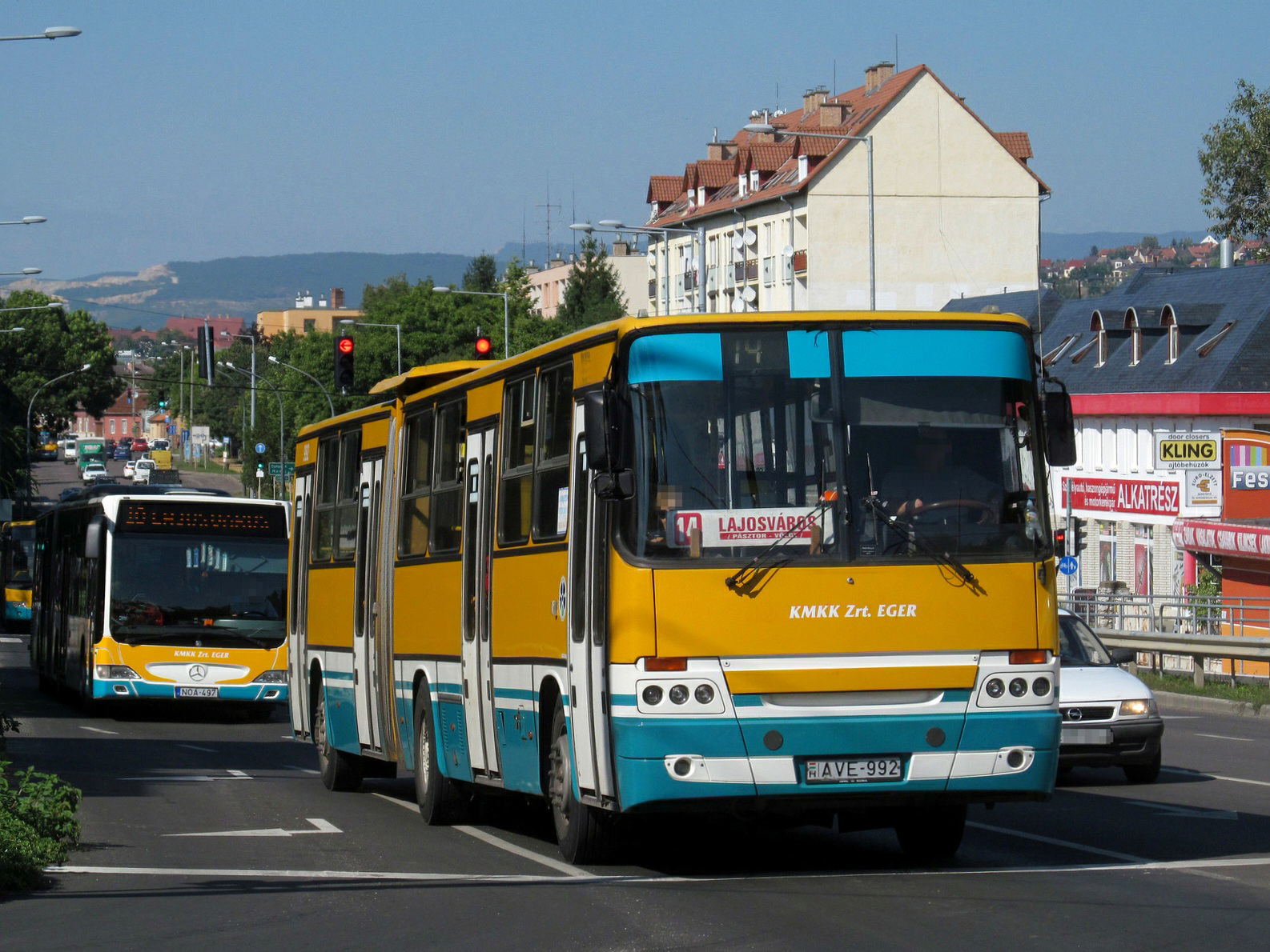 Elektromos autóbuszokat szerezne be Eger a Volánbusz segítségével