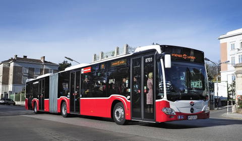 A jövőben is a Mercedes-Benz típusaira épül a buszközlekedés Bécsben