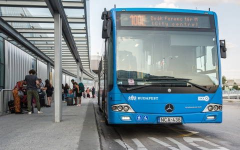 Újraindul a BKK 100E jelzésű repülőtéri gyorsjárata