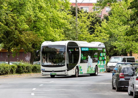 Augusztus 6-ig BYD villanybuszt lát vendégül Sopron