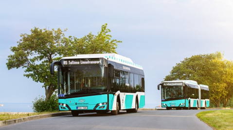 Újabb 100 Urbinóval bővíti CNG-hajtású flottáját Tallinn