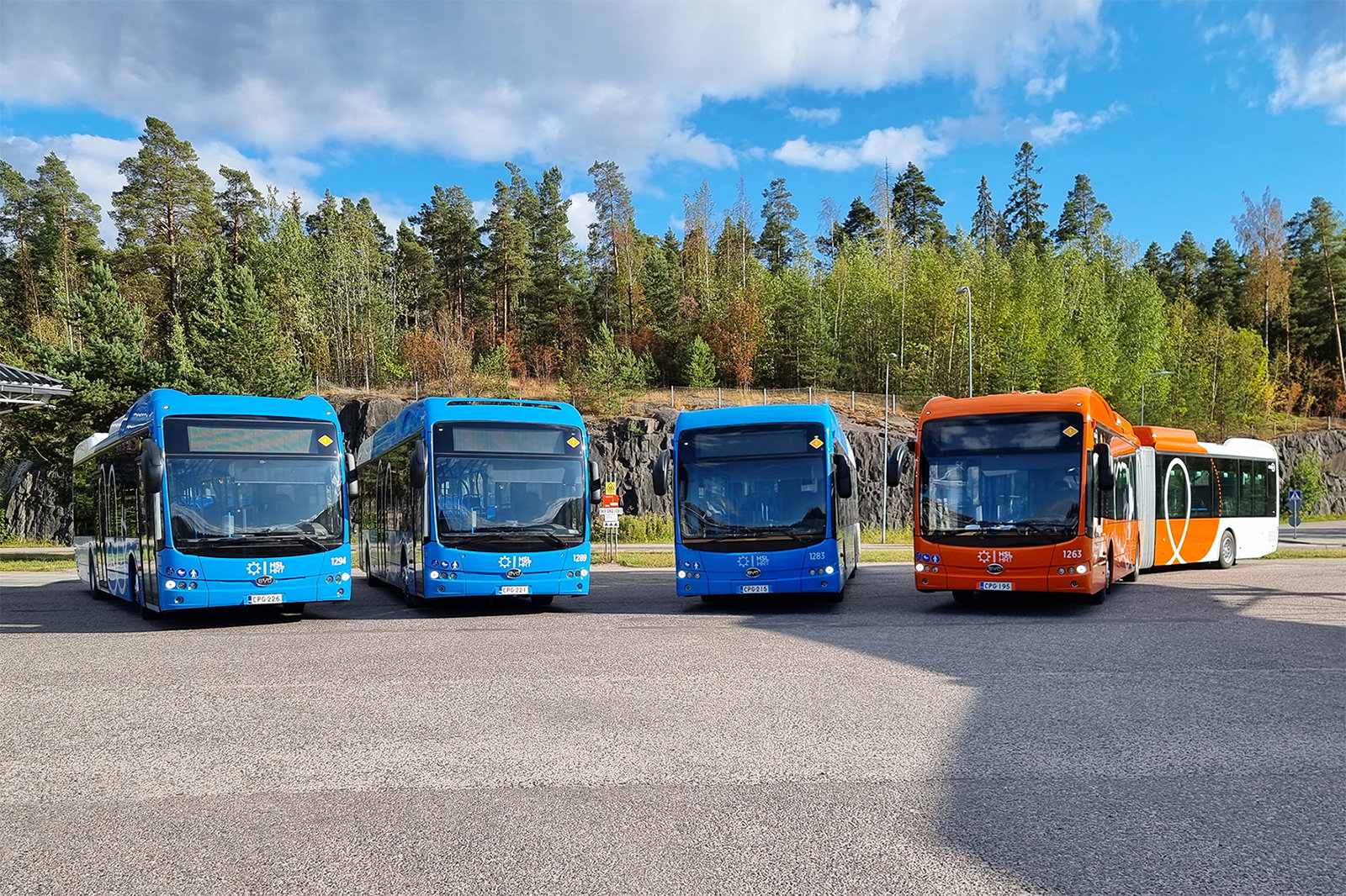 Megérkeztek az első BYD villanybuszok Helsinkibe