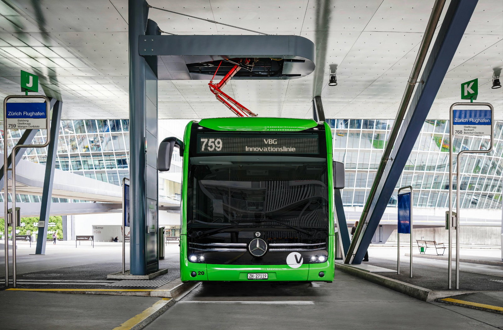 Már OppCharge rendszerű gyorstöltővel is elérhető a Mercedes-Benz eCitaro