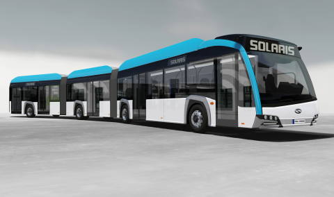 Duplacsuklós villanybuszokat szállít Dániába a Solaris