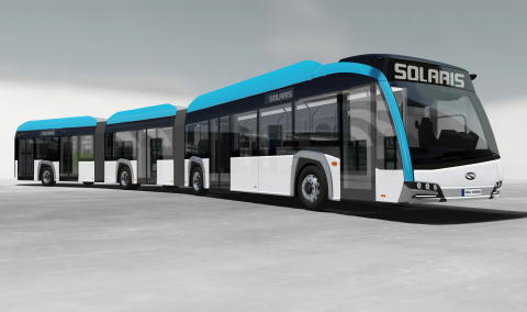 Duplacsuklós villanybuszokat szállít Dániába a Solaris