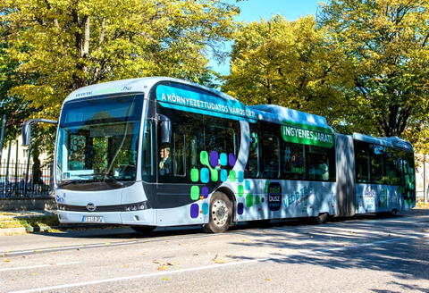 Csütörtöktől Székesfehérváron folytatódik a BYD csuklósának tesztüzeme