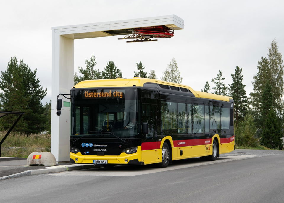 Tíz vadonatúj Scania Citywide villanybusz áll forgalomba Östersundban