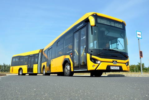 Győrben is bemutatkozott a Credobus Econell 18 Next