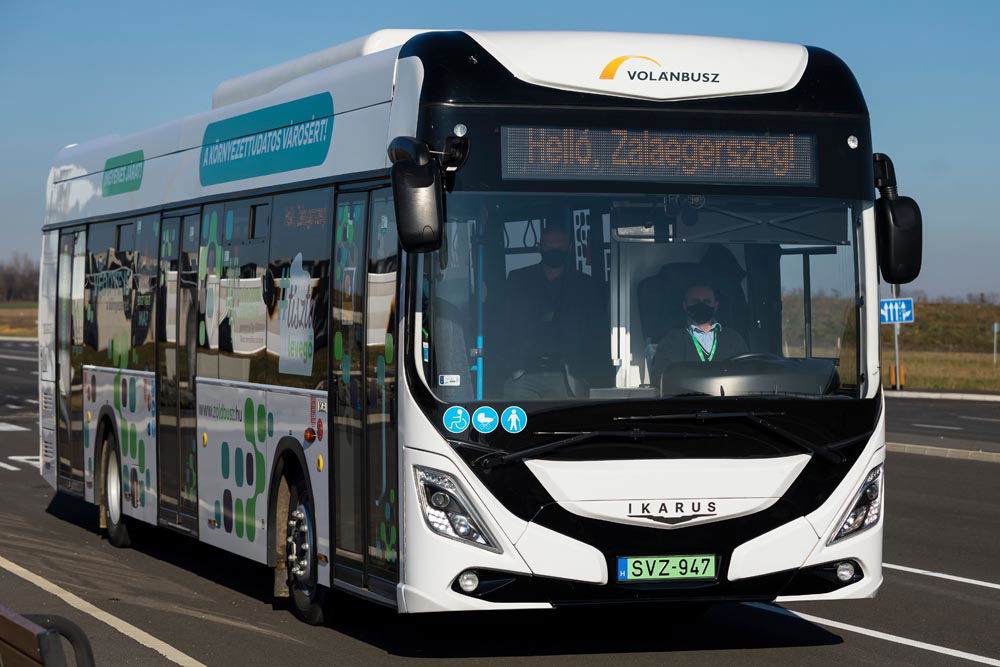 Az Ikarus villanybusza is részt vesz az eUltimate projektben