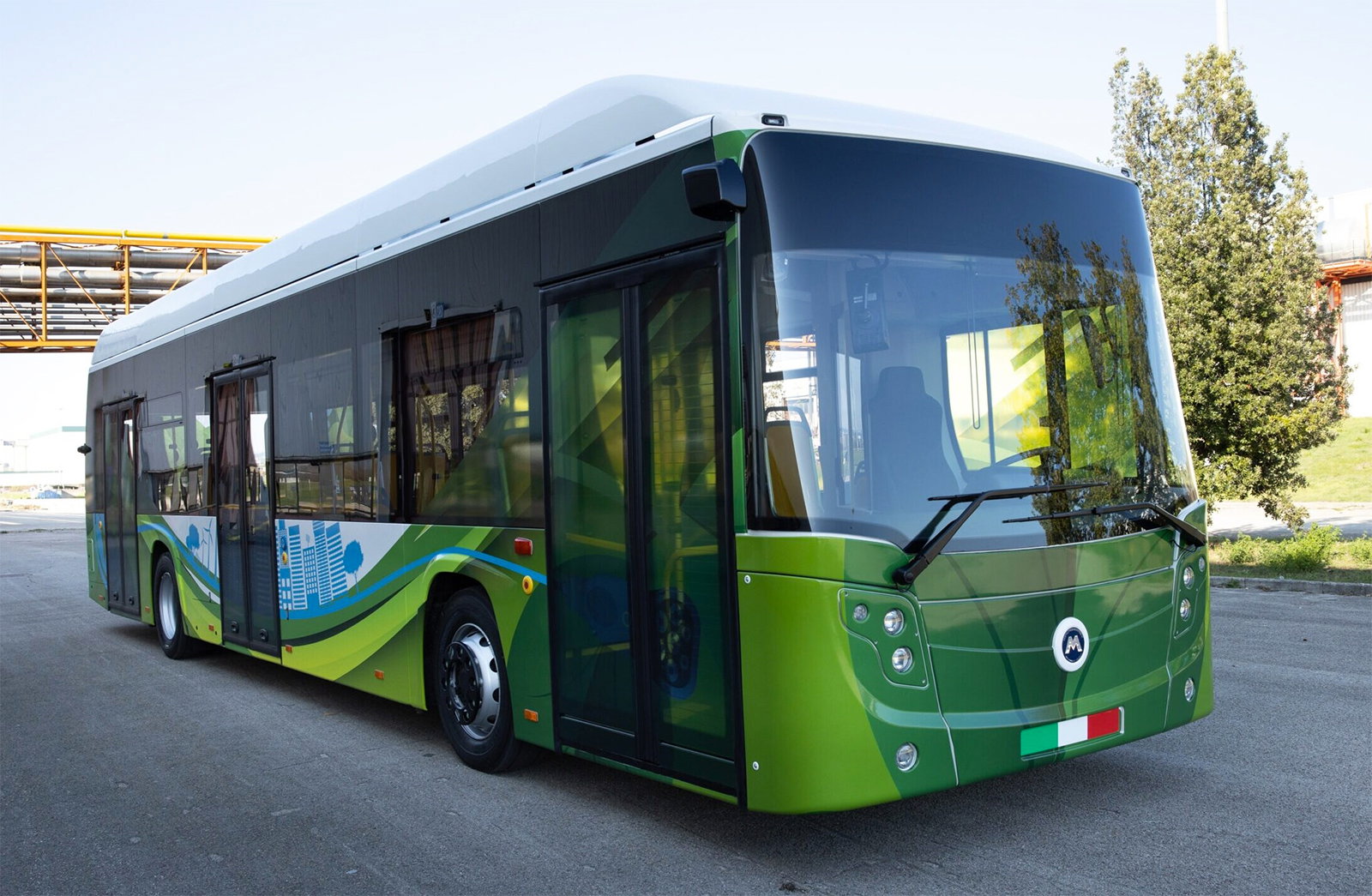 Bemutatta első tisztán elektromos hajtású autóbuszát az IIA