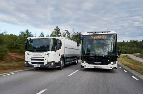 A Scania közzétette villamosítási ütemtervét