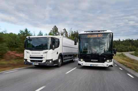 A Scania közzétette villamosítási ütemtervét