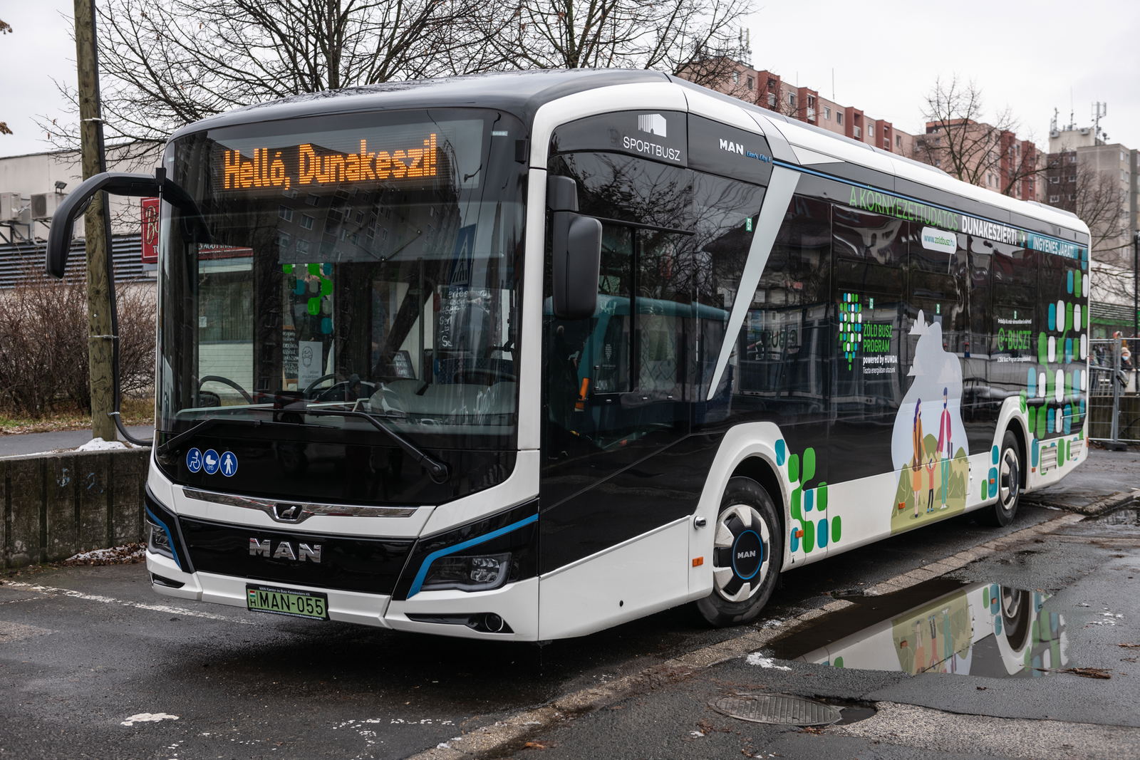 Dunakeszi a Zöld Busz Mintaprojekt tizenharmadik állomása