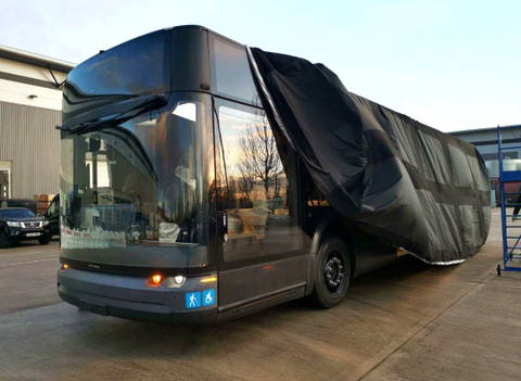 Spanyolországban tesztelik az Arrival Bus prototípusát